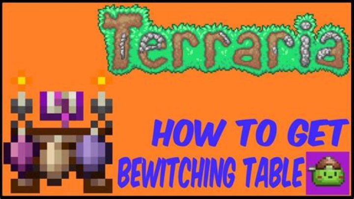 The Bewitching Table against a Terraria background