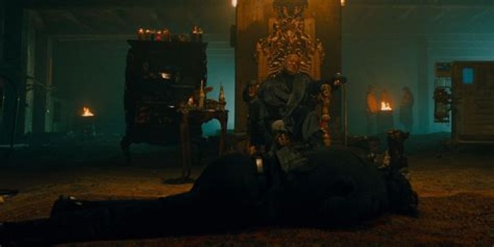 The Bowery King and an injured John Wick