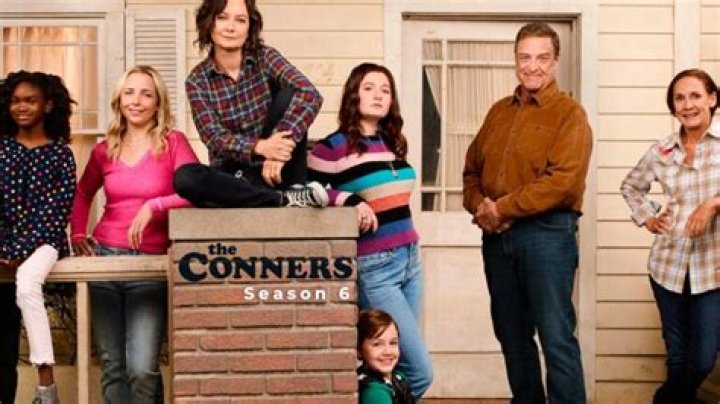 The Conners season 6 cast around the couch looking not so happy