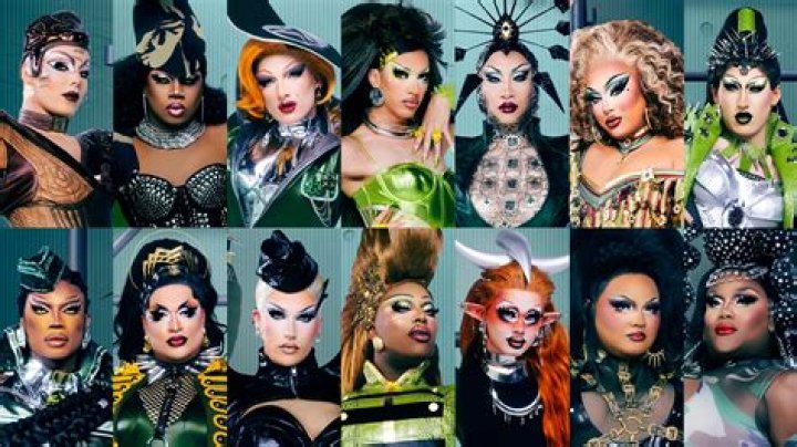 The contestants in Drag Race