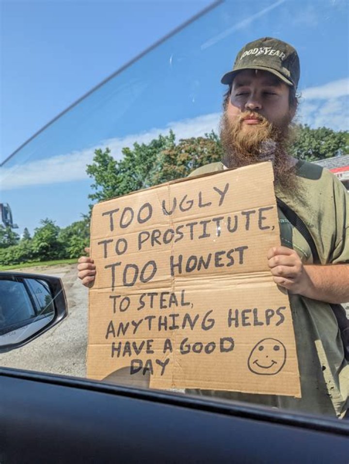 The guy got a bad haircut that peeps made fun of