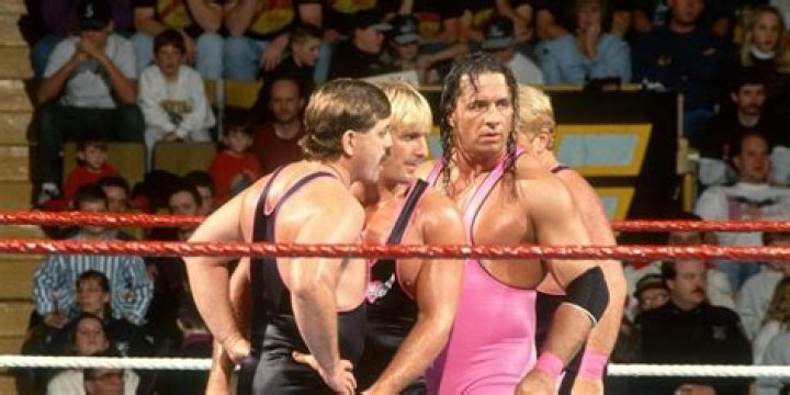 The Hart Family v Shawn Michaels & The Knights Survivor Series 1993 Cropped