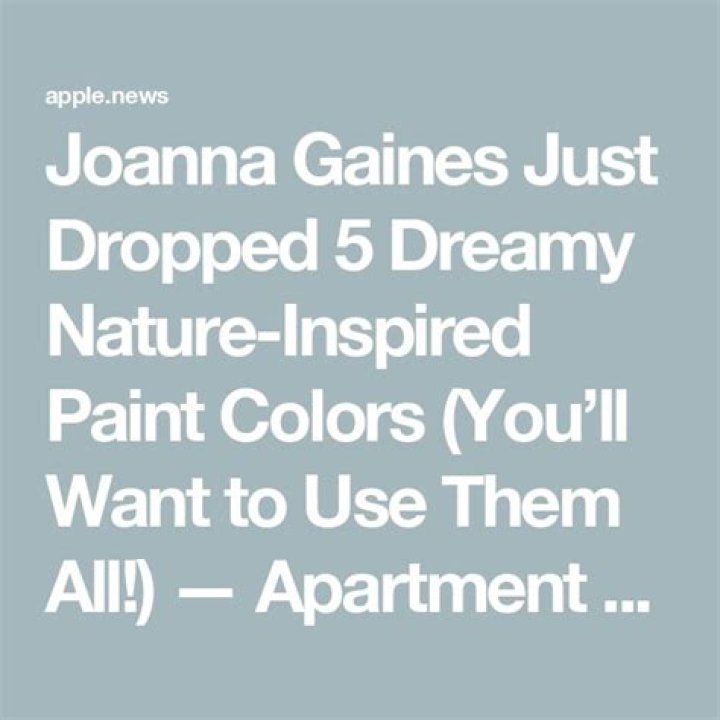 The Joanna Gaines-Approved Paint Colors You Need In Your House
