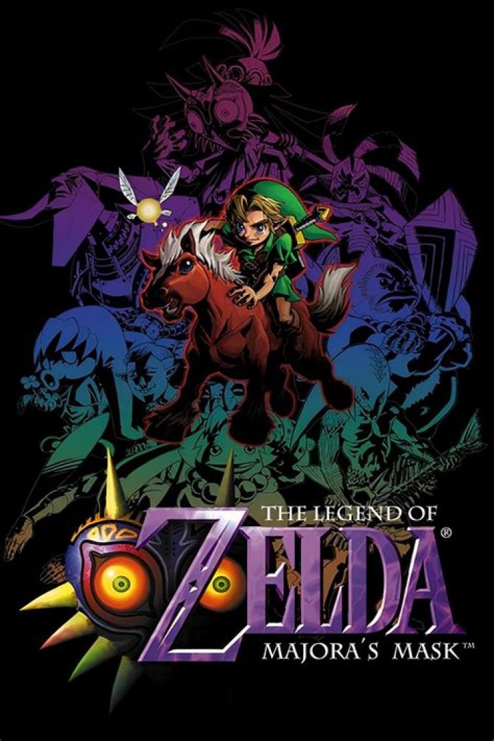 The Legend of Zelda: Majora's Mask on Nintendo Switch Online versus Nintendo 64 comparison.