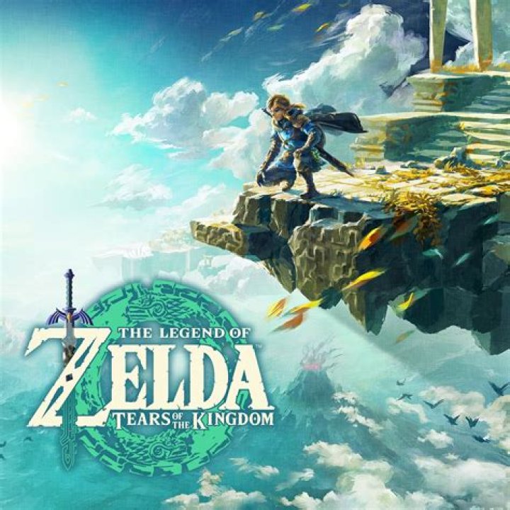 The Legend Of Zelda Tears Of The Kingdom Link Aiming Bow At Light Dragon's Mouth To Farm Light Dragon's Fang