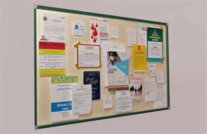 The noticeboard was arranged with five different gift cards. Photo / Facebook