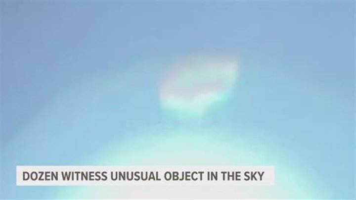 The object which was seen from Onehunga.