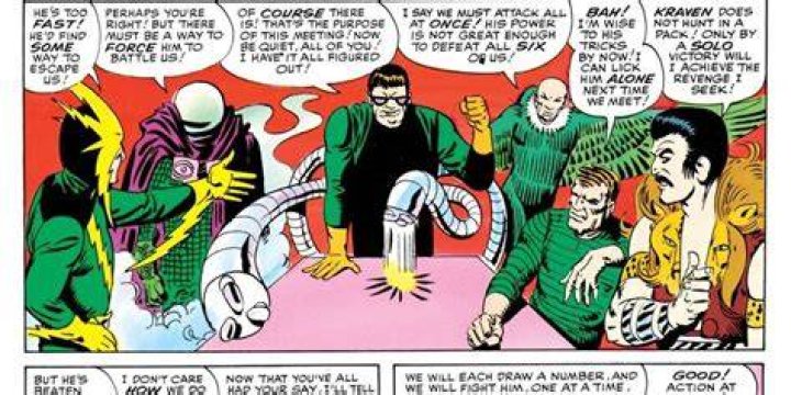 The original Sinister Six convenes in Marvel Comics