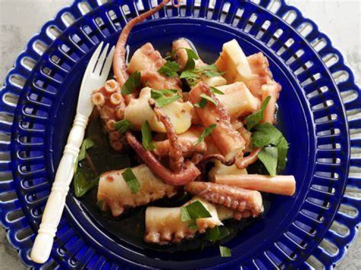 The pickled octopus on the menu at Beast and Butterflies. Pictures / Rebecca Zephyr Thomas