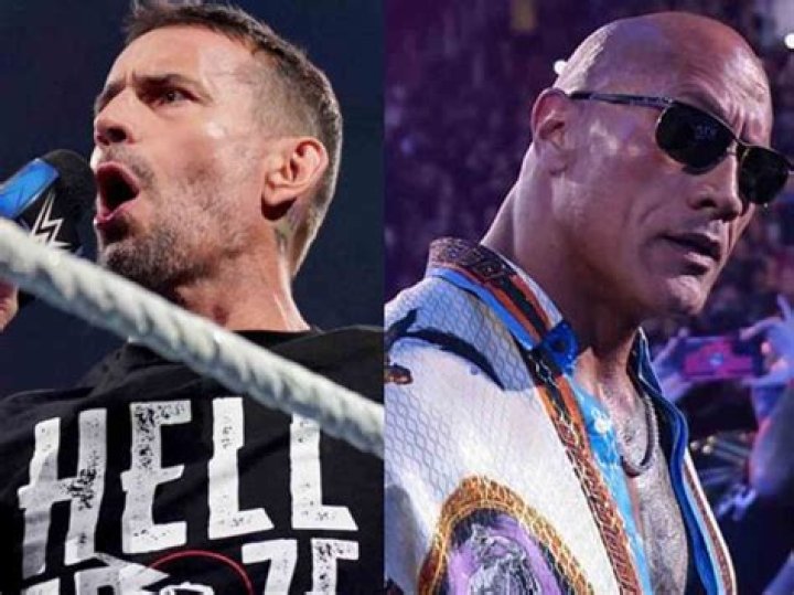 The Rock and CM Punk storyline feature