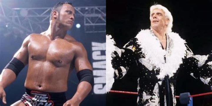 The Rock and Ric Flair