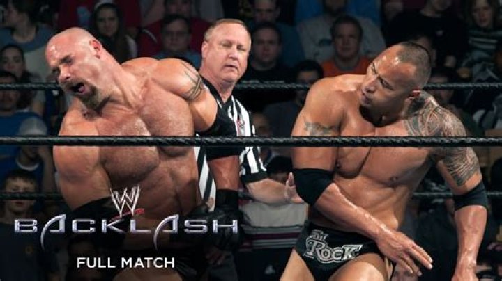  The Rock vs Goldberg