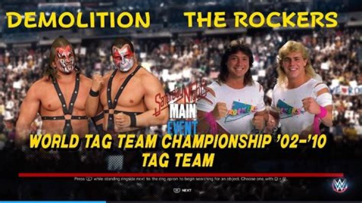 The Rockers WWE Tag Team Champions