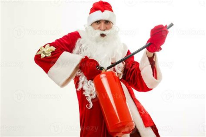 The Santa Clause fire extinguisher
