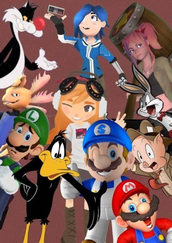 The SMG4 and Cartoony Adventure
