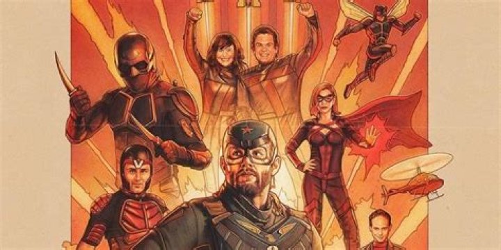 The team Payback in a poster for The Boys.