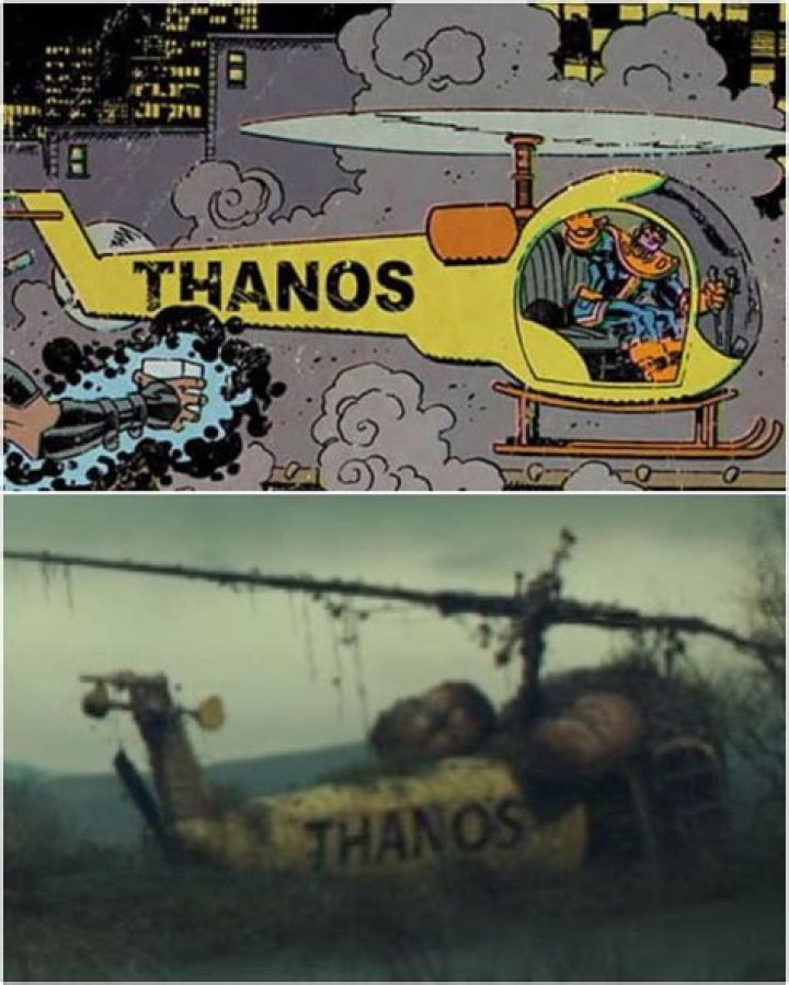 The Thanos-Copter in Loki Episode 5 and Marvel Comics