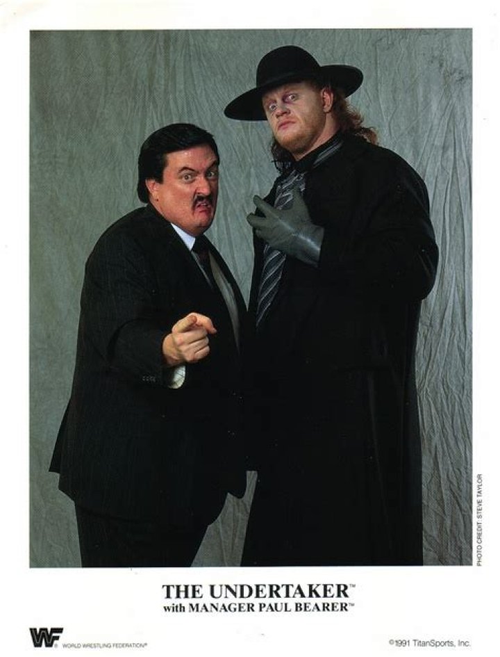 The Undertaker with Paul Heyman in WCW