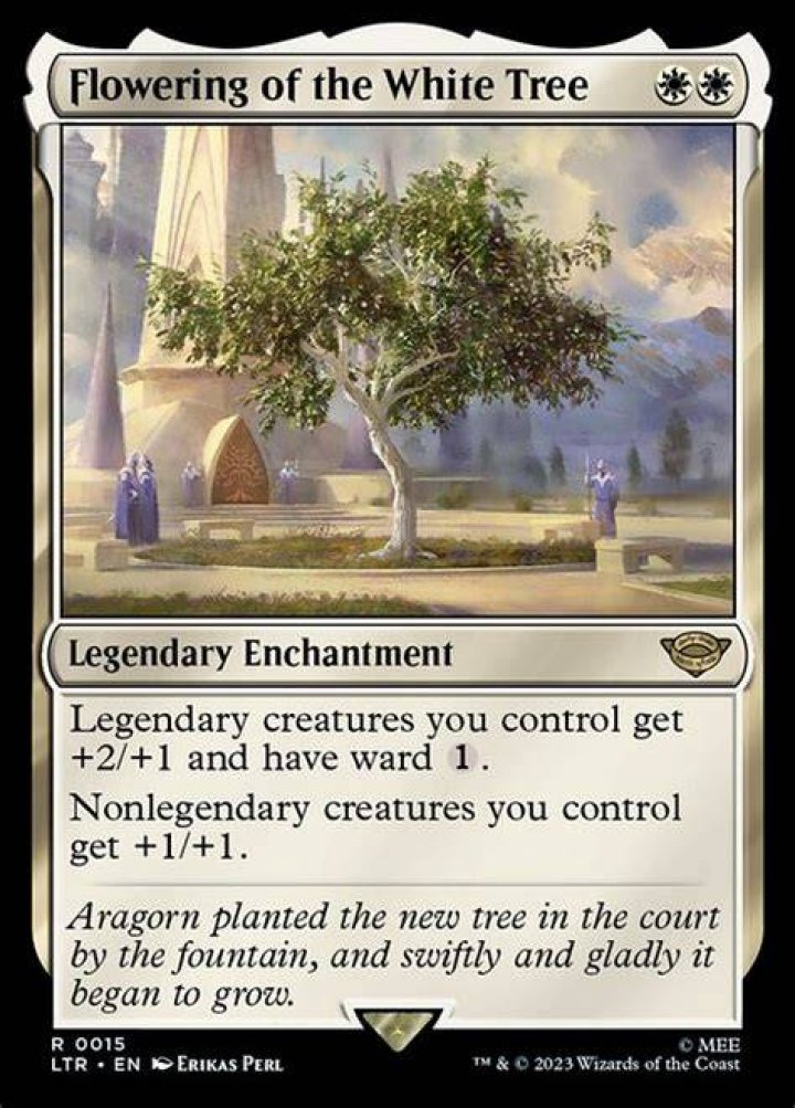 The White Tree in Lord of the Rings
