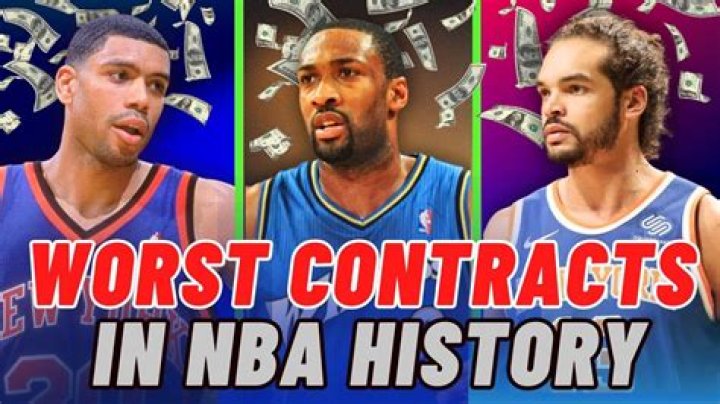 The Worst Contracts In NBA History