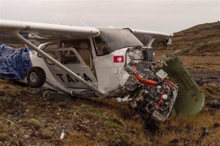 The wreckage of a Cessna C206 that crashed in the jungle of Solano in the Caqueta state of Colombia. Photo / AP