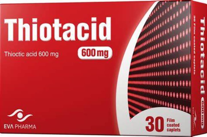 نشرة دواء ثيوتاسيد Thiotacid - لعلاج التهاب الأعصاب