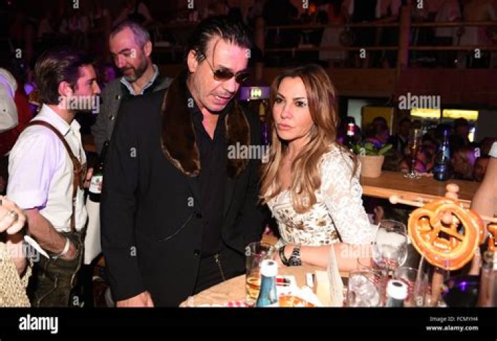 Till Lindemann And His Wife
