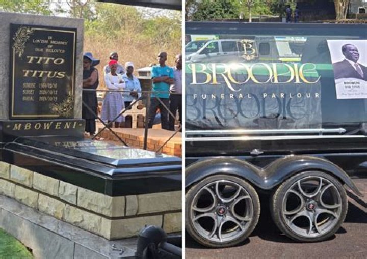 Tito Mboweni and his new grey Crocs Tito Mboweni and his new grey Crocs