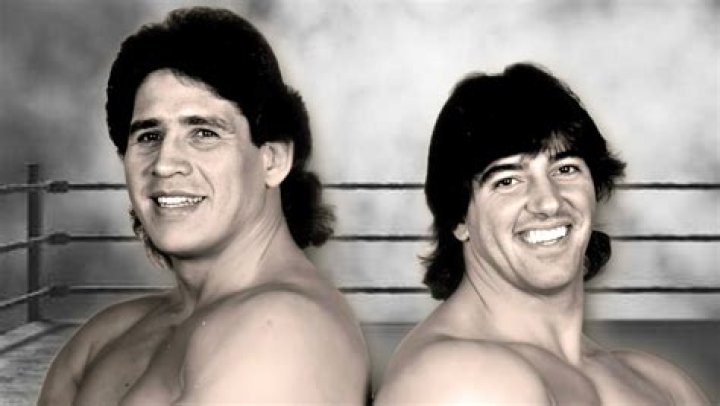 Tito Santana and Rick Martel competing in the AWA in 1982