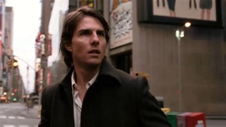 Tom Cruise in the Vanilla Sky ending