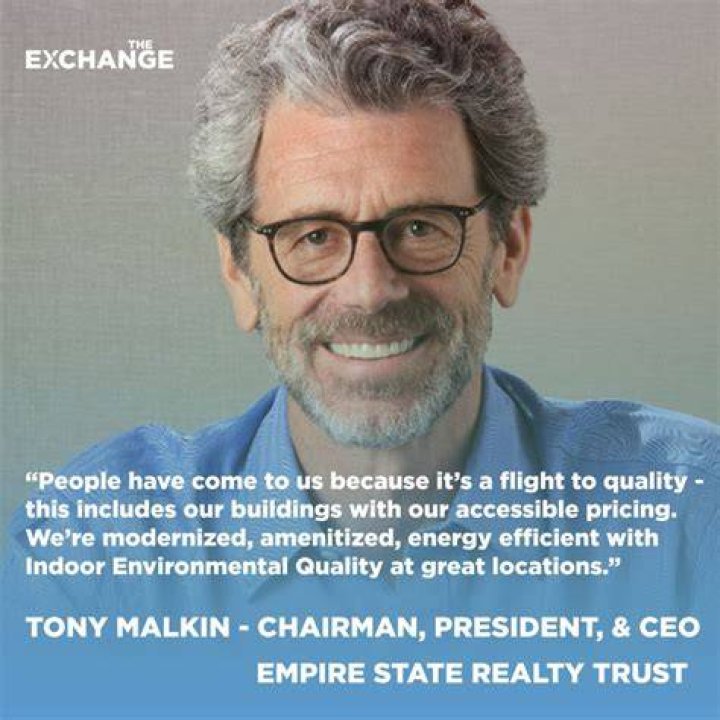 Tony Malkin is the CEO of Empire Realty Trust which owns the landmark Empire State Building in New York. Photo / File