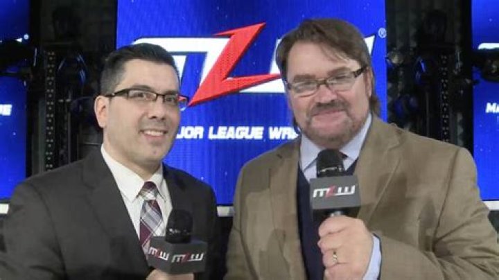 Tony Schiavone and Rich Bocchini in Major League Wrestling