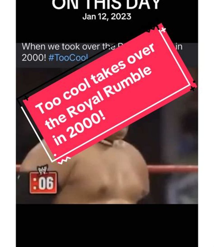 Too Cool Royal Rumble 2000 Cropped
