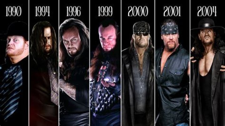 Top 26 Pictures That Show The Evolution Of The Undertaker