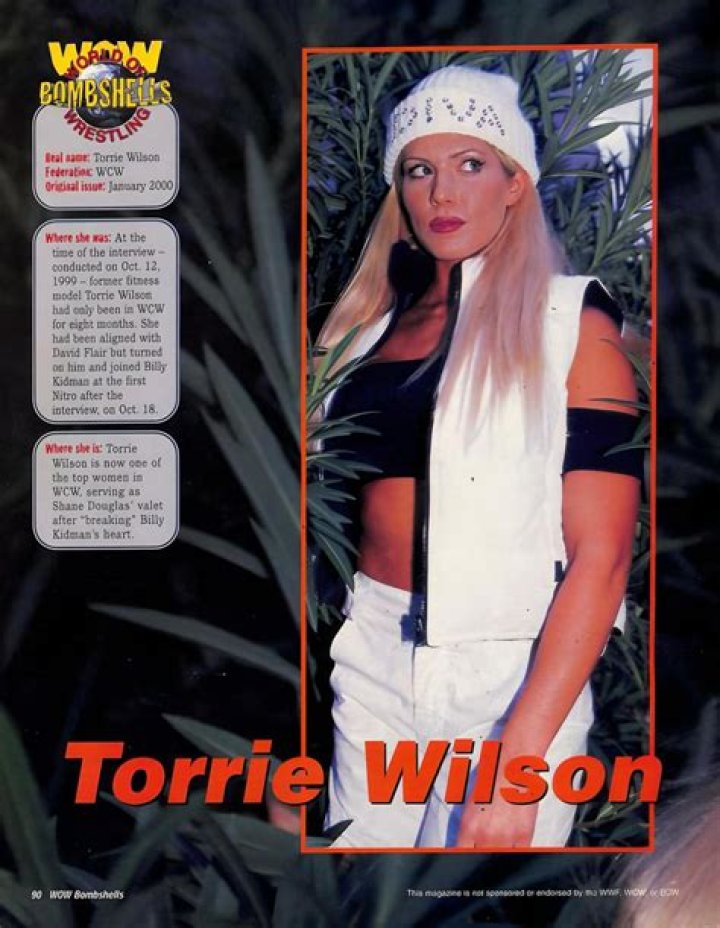 Torrie Wilson First Appearance WCW Nitro