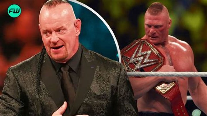Undertaker Brock Lesnar UFC