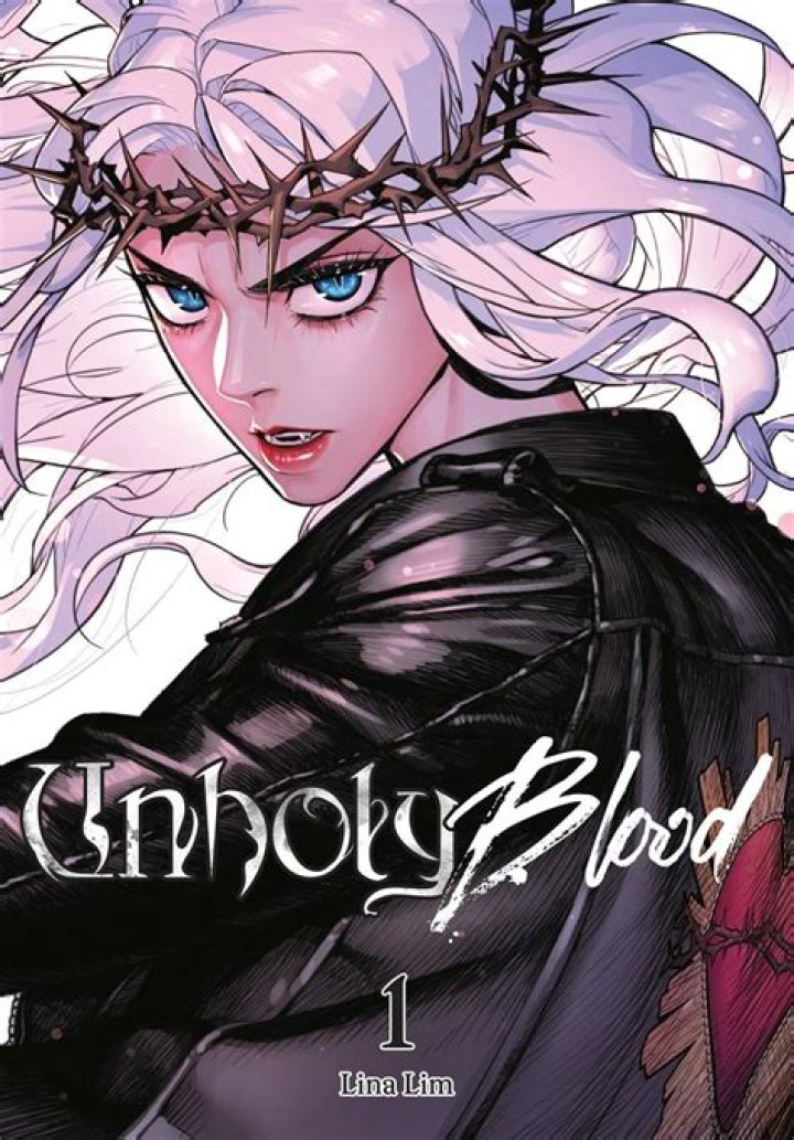 Unholy Blood trailer screenshot, featuring pure-blood vampire Ha-Yan Park surrounded by mixed-blood vampires in suits