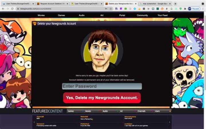 Unveiling The Secrets: Your Guide To Newgrounds Account Deletion