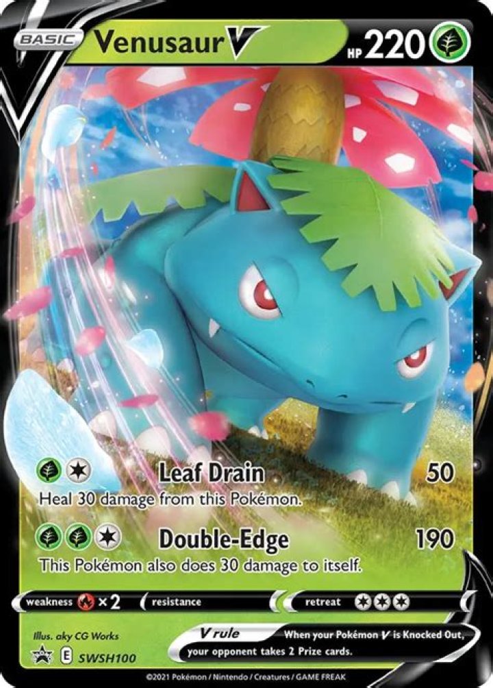 Venusuar Gigantimax Sword and Shield Pokemon