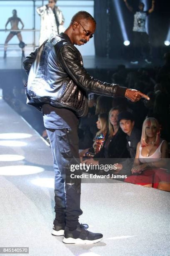 Vernell Varnado Walks the Runway at the Philipp Plein Fashion Show