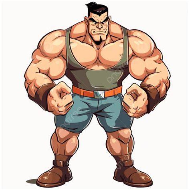 Very buff man dancing