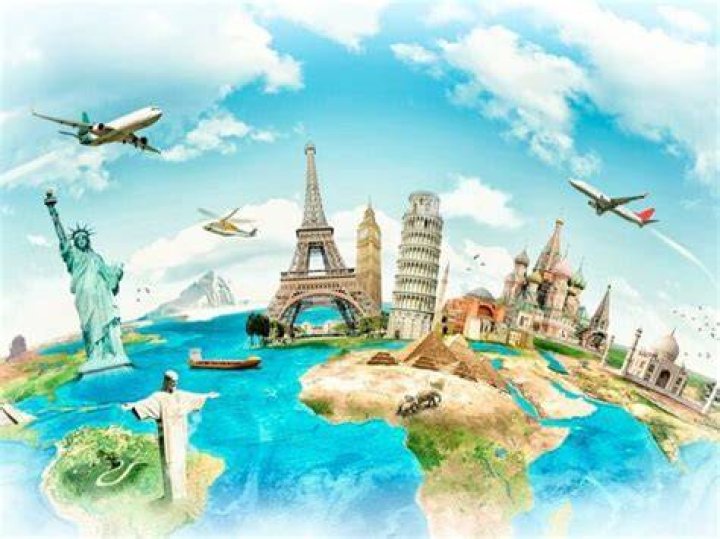 viajar por el mundo y los vector de stock (libre de regal&iacute;as