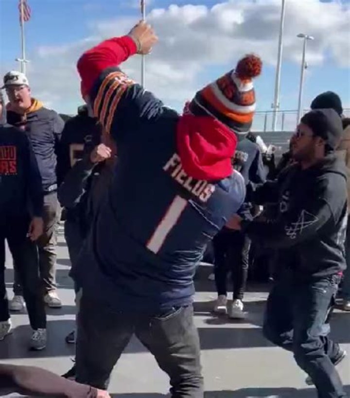 VIDEO: Bears Fans Come to Blows in UFC-Style Brawl at Soldier Field