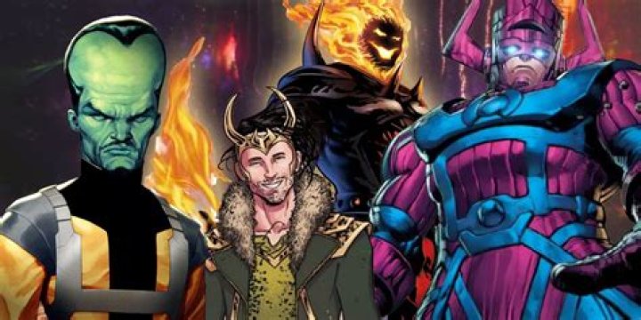 Villains Popular DC Marvel