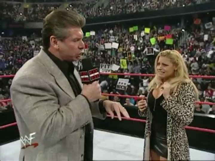 Vince McMahon and Trish Stratus
