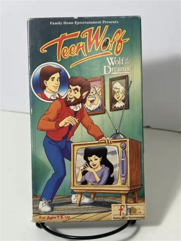 VINTAGE TEEN WOLF Cartoon VHS WOLF OF MY DREAMS FHE TESTED HORROR