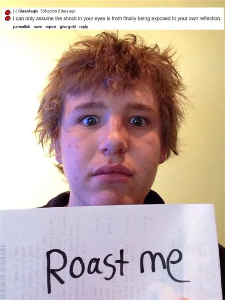 Viral Stories Best Roast Me Photos Part 2 Roast jokes, Reddit roast