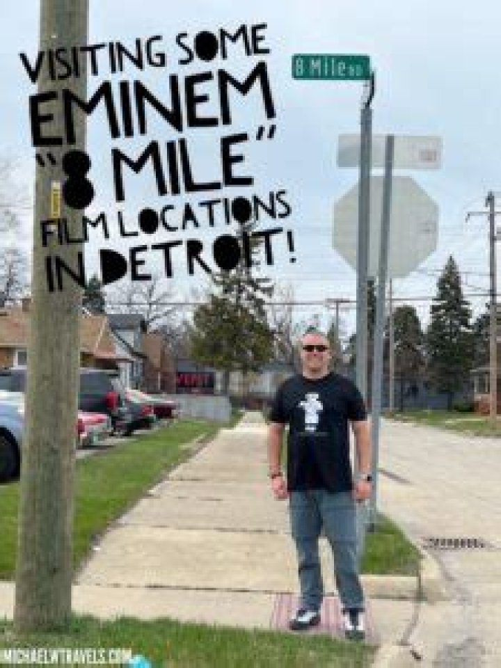 Visiting Some Eminem "8 Mile" Film Locations in Detroit!