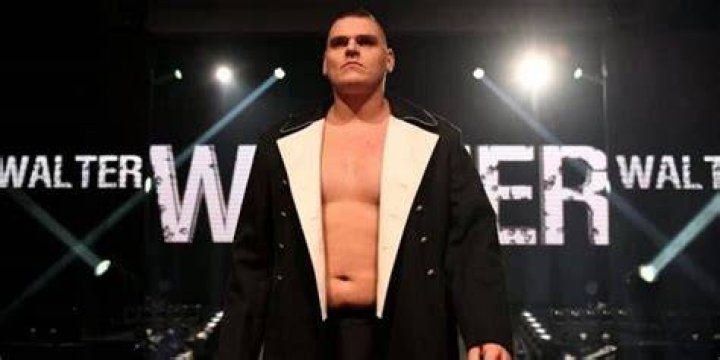 WALTER coming to the ring in WWE