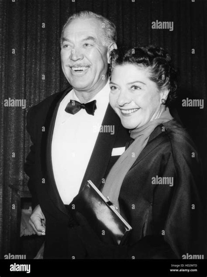 Ward Bond (left) and wife Mary Louise May at the Screen Directors Guild
